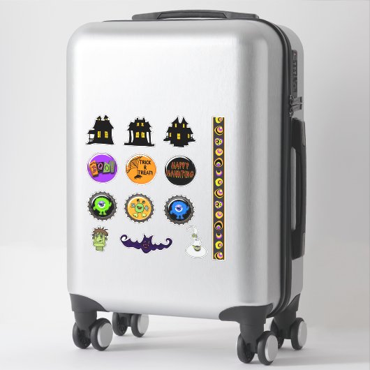 Sticker Halloween Fun Collection (Sur valise)