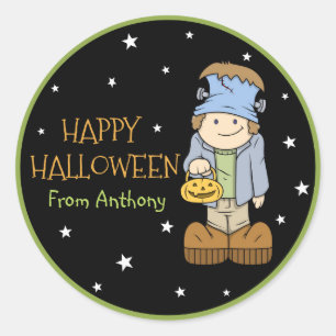 Sticker Halloween Funky Friends Frankenstein