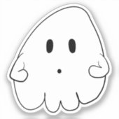 Sticker Halloween Ghost (Recto)