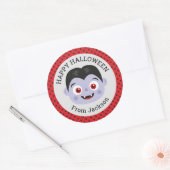 Sticker Halloween Happy Personnalisé (Enveloppe)