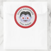 Sticker Halloween Happy Personnalisé (Sac)
