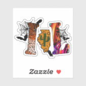 Sticker Halloween Illinois (Feuille)