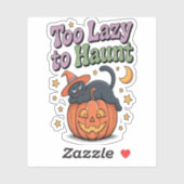 Sticker Halloween Lazy Ghost (Feuille)