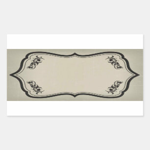 Sticker Halloween noir Étiquette