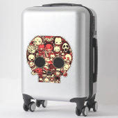 Sticker Halloween sanglant (Sur valise)