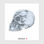 Sticker Halloween Skull Vinyl (Feuille)