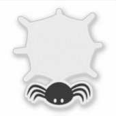 Sticker Halloween Spider Web (Devant)
