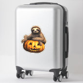 Sticker Halloween sur le thème de la fente T-shirt surdime (Sur valise)