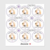 Sticker Halloween Trick Ou Nom De Traite Fille Kiss Cut (Feuille)
