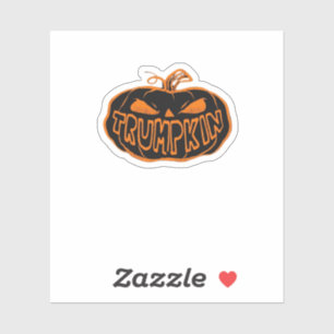 Sticker Halloween Trumpkin