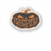 Sticker Halloween Trumpkin (Devant)