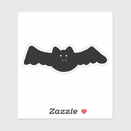 Sticker Halloween Vampire Bat (Feuille)