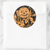 Sticker Halloween vintage (Sac)