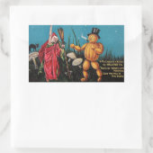 Sticker Halloween Vintage déplaisant (Sac)