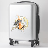 Sticker Halloween Witch (Sur valise)