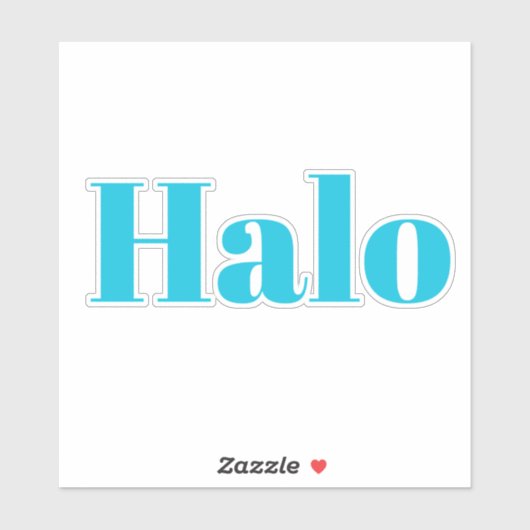 Sticker Halo (Feuille)