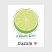 Sticker Halte Lime (Feuille)