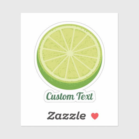 Sticker Halte Lime (Feuille)