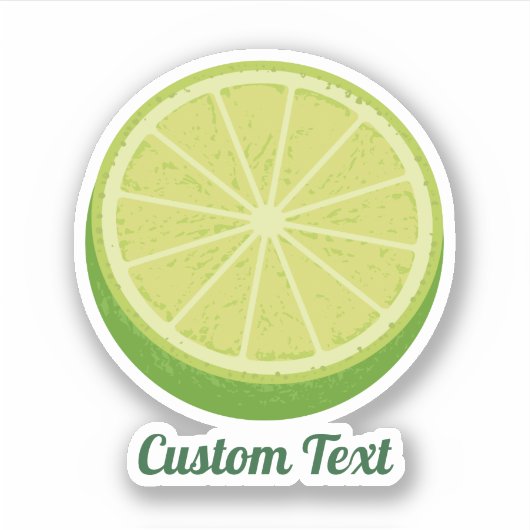 Sticker Halte Lime (Devant)