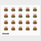 Sticker Hamburger (Feuille)
