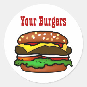 Sticker Hamburger