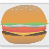 Sticker Hamburger (Devant)