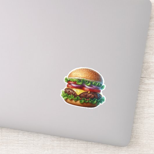 Sticker Hamburger (Détail)