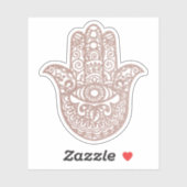 Sticker Hamsa Main Bonne chance (Feuille)