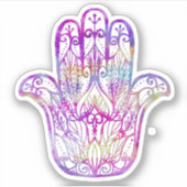 Sticker Hamsa multicolore (Devant)
