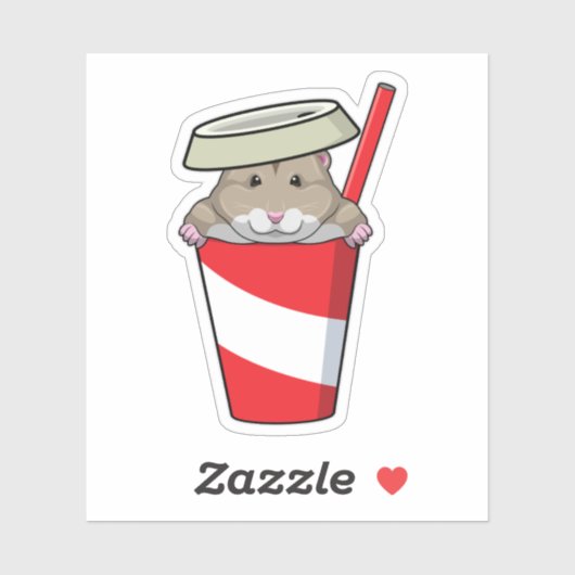 Sticker Hamster (Feuille)