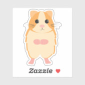 Sticker Hamster (Feuille)