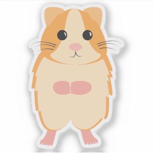 Sticker Hamster (Devant)