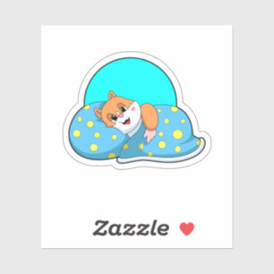 Sticker Hamster au coucher avec couverture.PNG