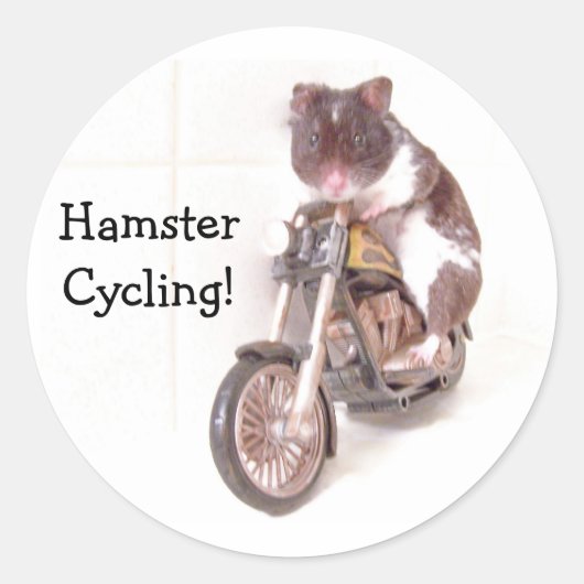Sticker HamsterCycling! (Devant)