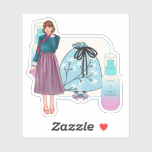 Sticker Hanbok Moderne & Essence Hydratante K-Beauté