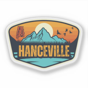 Sticker Hanceville, Alabama