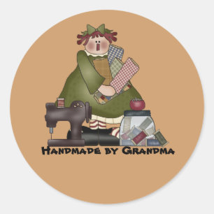 sticker Handgemaakt door oma