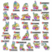 Sticker Hands & Harvest: Learn ASL with Fruits (Devant)