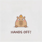 STICKER HANDS OFF! (Devant)