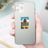 Sticker Hanoï Viêt Nam (Téléphone)