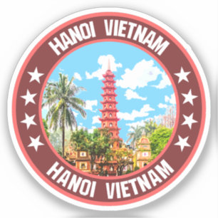 Sticker Hanoi Vietnam