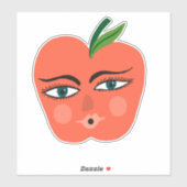 Sticker Happy Apple Whimsical (Feuille)
