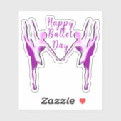 Sticker Happy Ballet Day (Feuille)