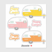 Sticker Happy Campers (Feuille)