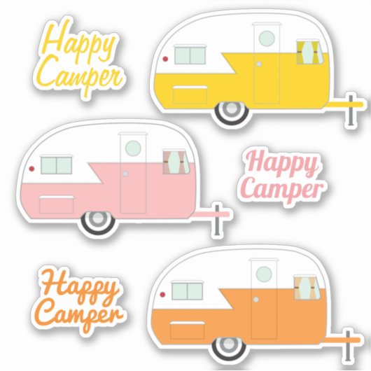 Sticker Happy Campers (Devant)