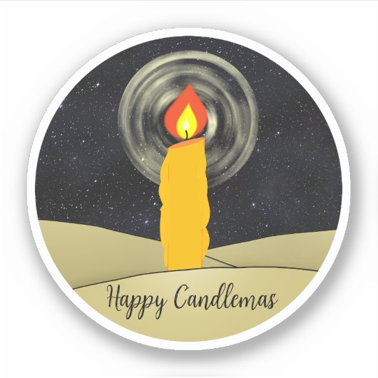 Sticker Happy Candlemas (Devant)
