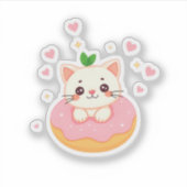 Sticker Happy Donut Kitty (Devant)