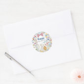 sticker "Happy Easter" (Envelop)