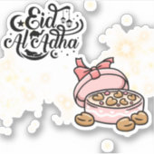 Sticker Happy Eid -Eid Adha Mubarak 2022. (Devant)