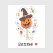 Sticker Happy Halloween (Feuille)